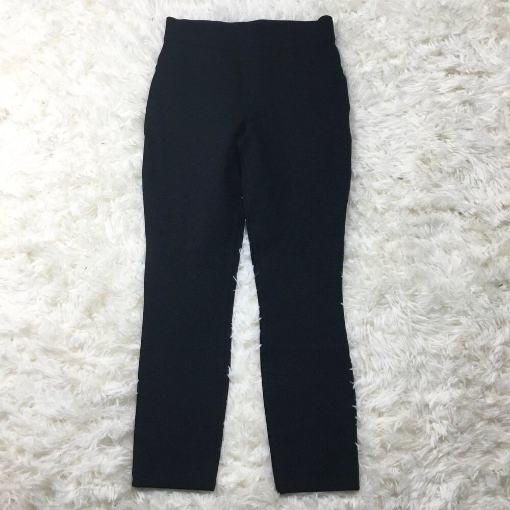 NWOT Spanx black jeggings leggings stretchy waist 27"-30" inseam 25" S